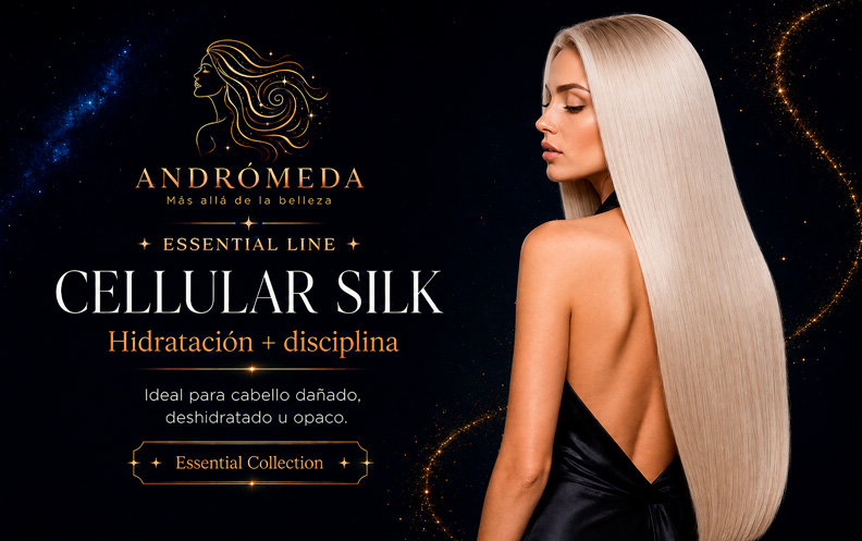 Detalle de medios y puntas con aspecto hidratado tras el ritual Cellular Silk